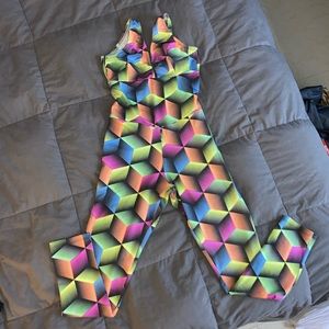 Brazilian workout jumpsuit